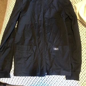 Cherokee long sleeved scrub jacket
